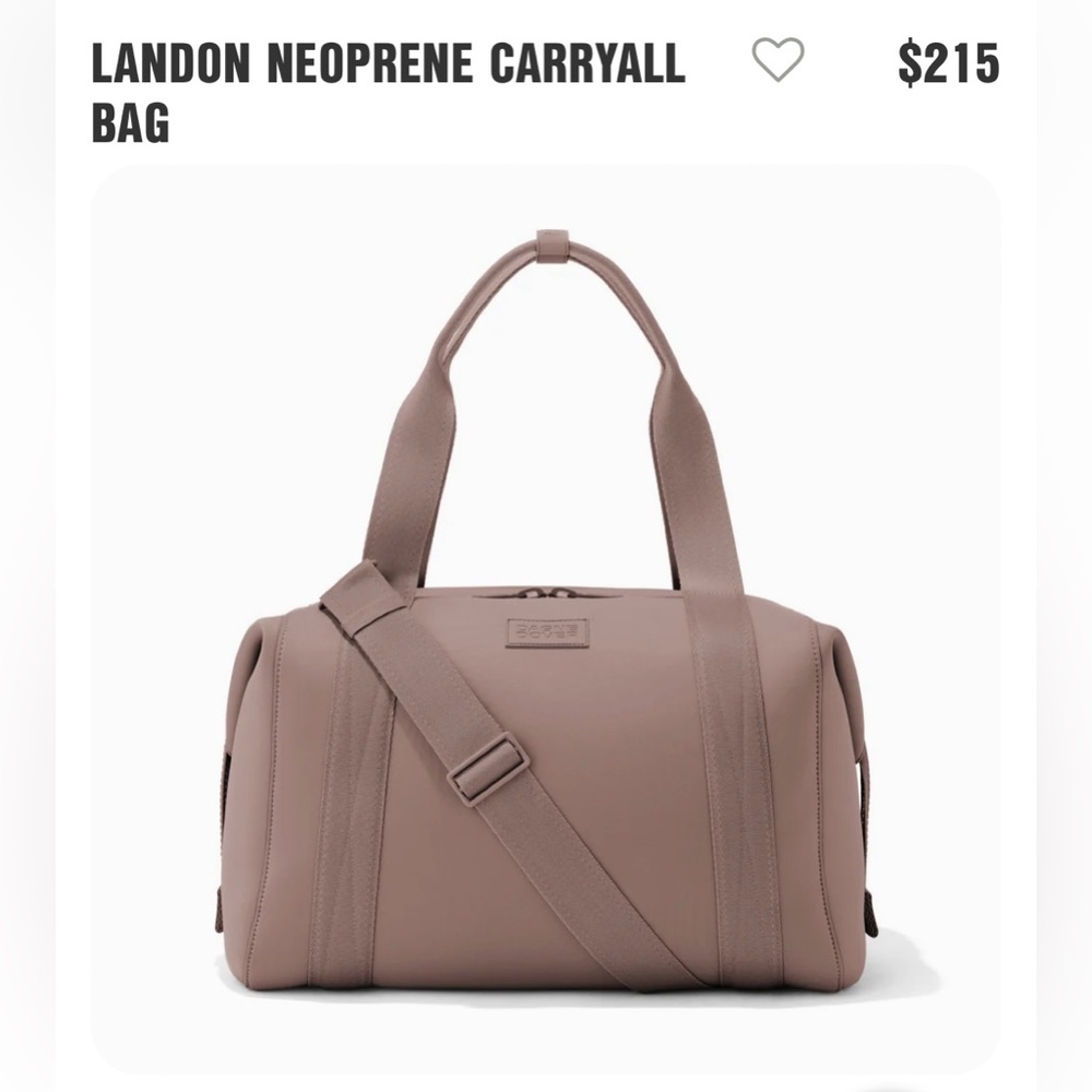 Dagne Dover Landon duffel large in dune